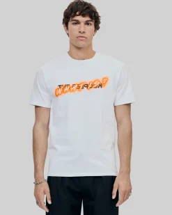 T-shirt What Is fluo blanc