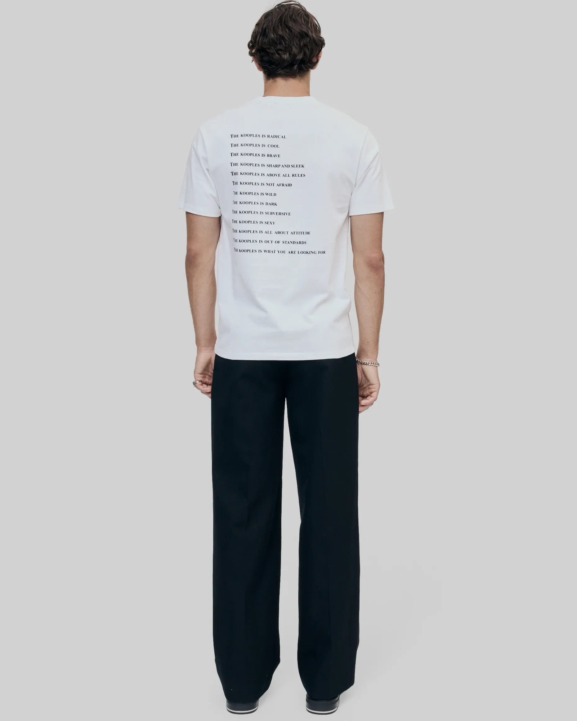 T-shirt What Is fluo blanc