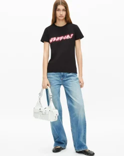 T-shirt What Is fluo noir