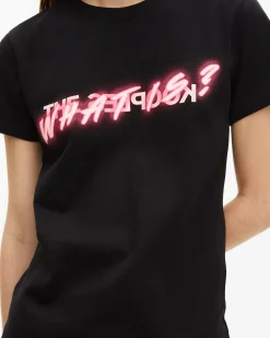 T-shirt What Is fluo noir