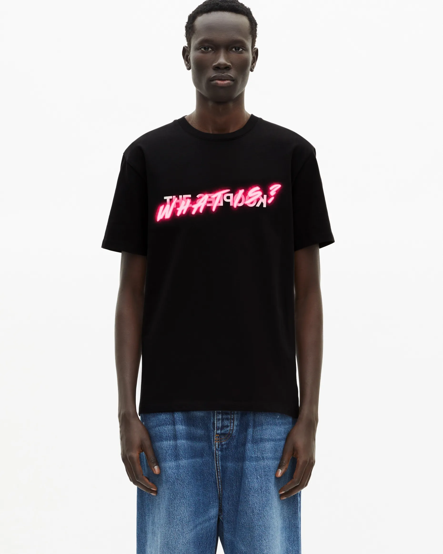 T-shirt What Is fluo noir