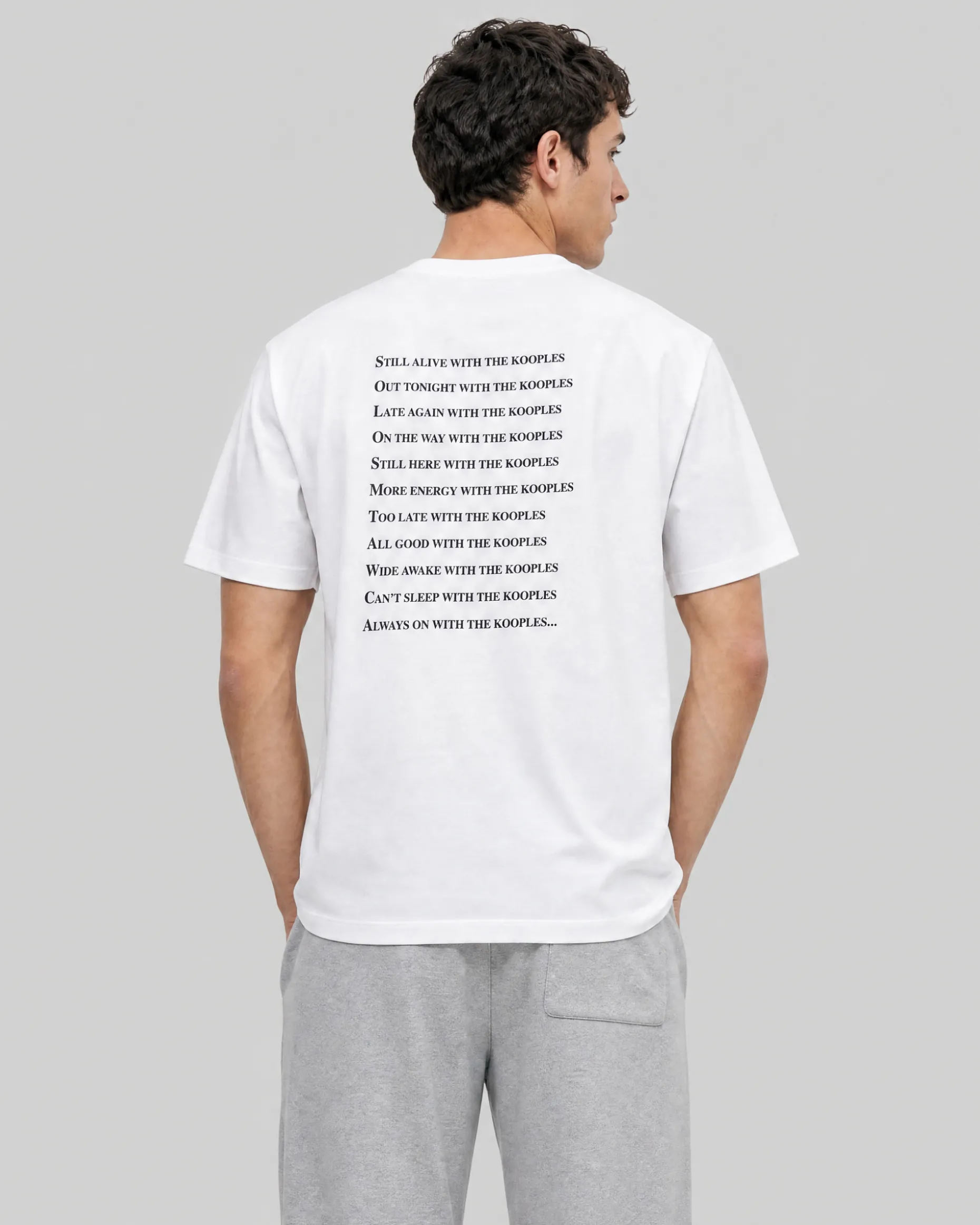 T-shirt What's Up blanc mixte