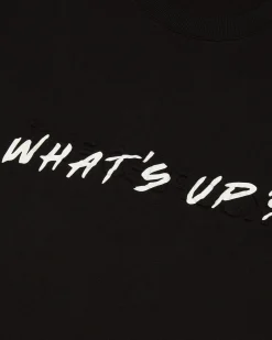T-shirt What's Up noir mixte