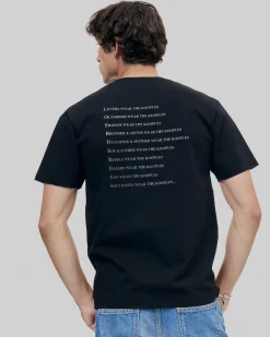 T-shirt Who Wears noir mixte