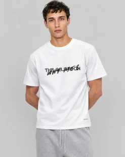 T-shirt Why Me blanc mixte