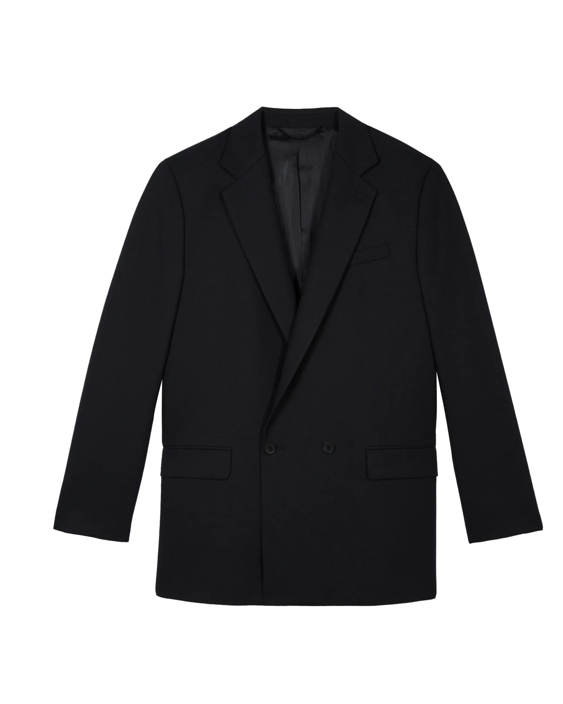 Veste de costume croisée marine