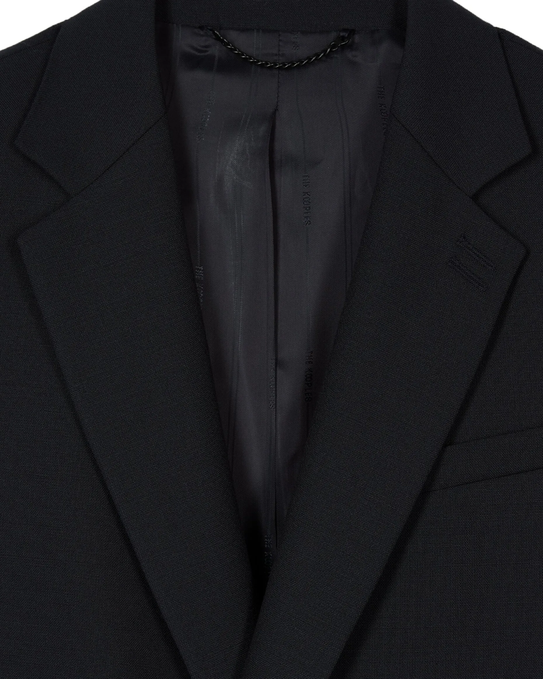 Veste de costume croisée marine