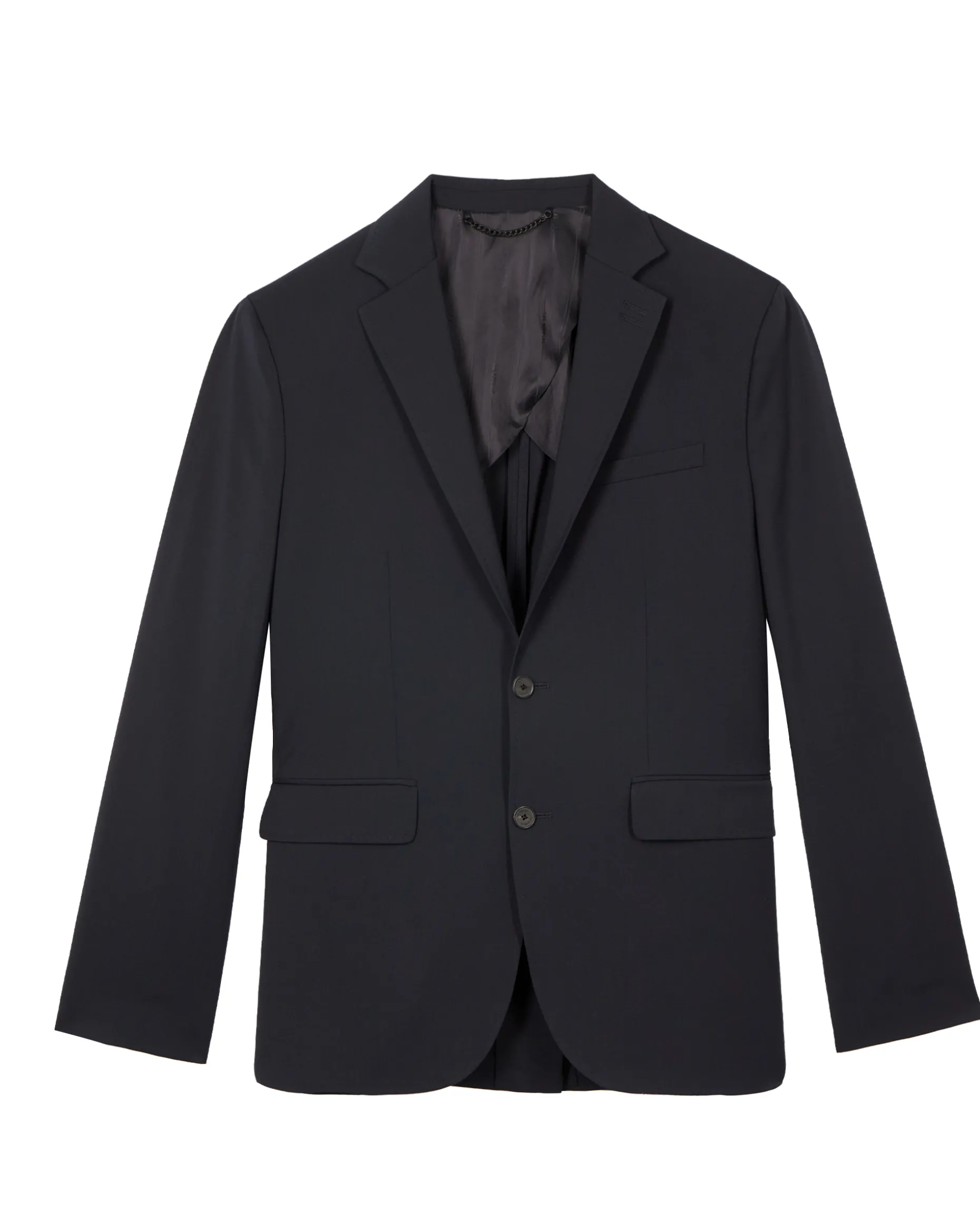 Veste de costume en laine marine
