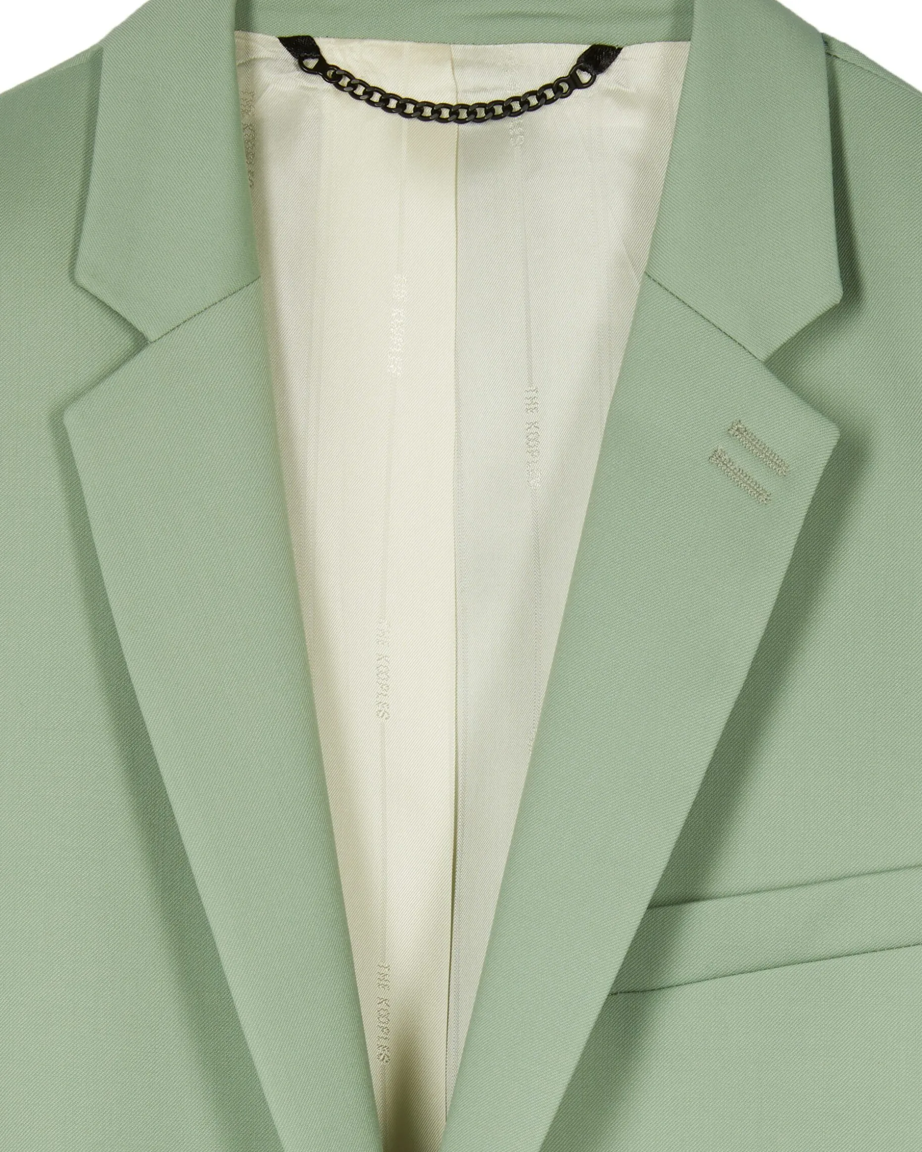 Veste de costume en laine verte